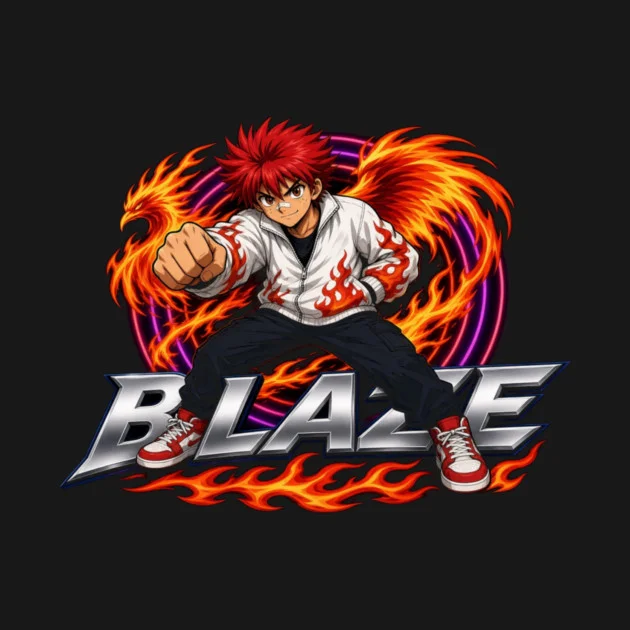 Blaze T-shirt design