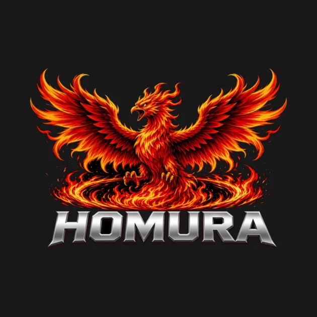 Homura Phoenix Spirit T-shirt design